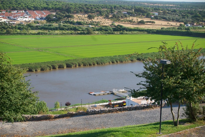 Vista do rio Sado